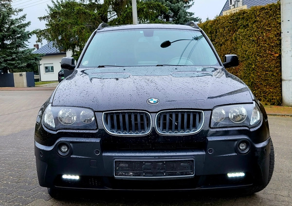 BMW X3 cena 19900 przebieg: 225000, rok produkcji 2004 z Kobylin małe 379